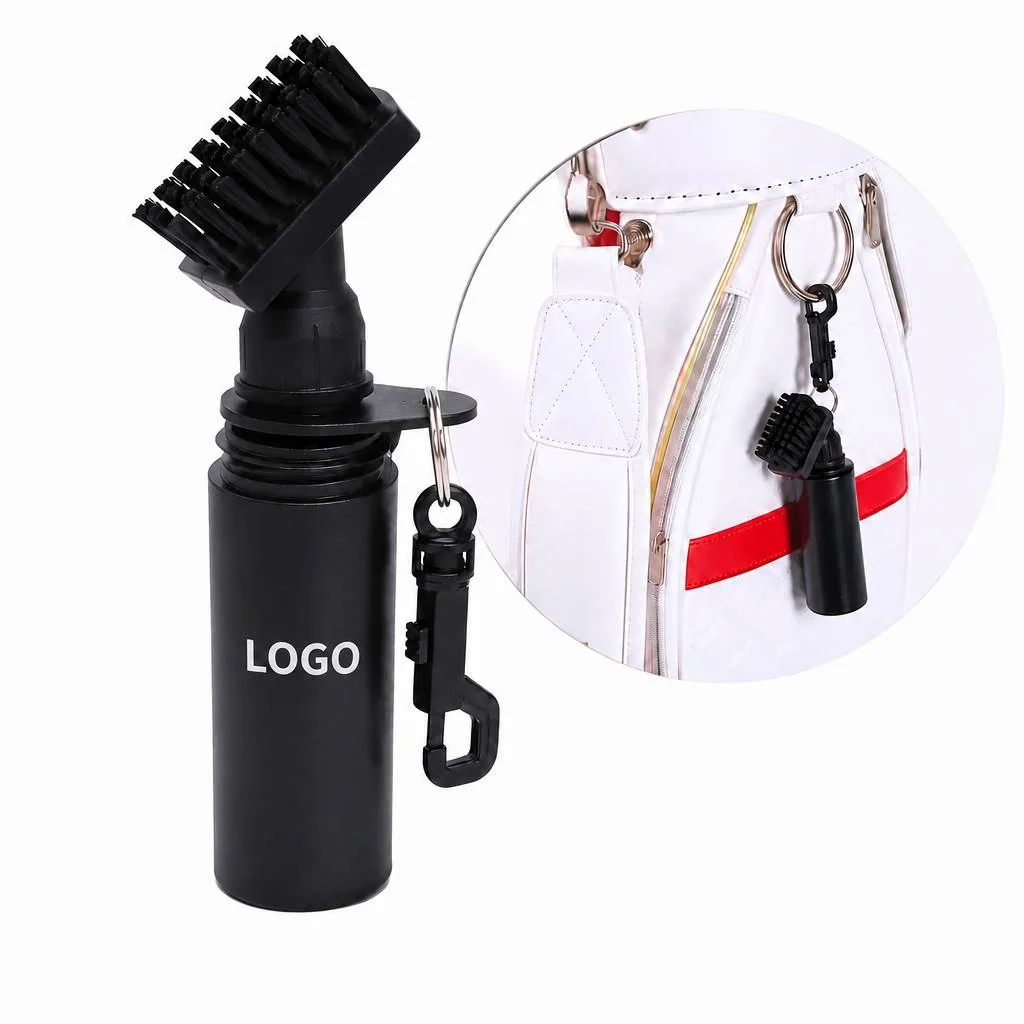Lightweight Golf Club Brush Cleaner for Grooves & Clubface