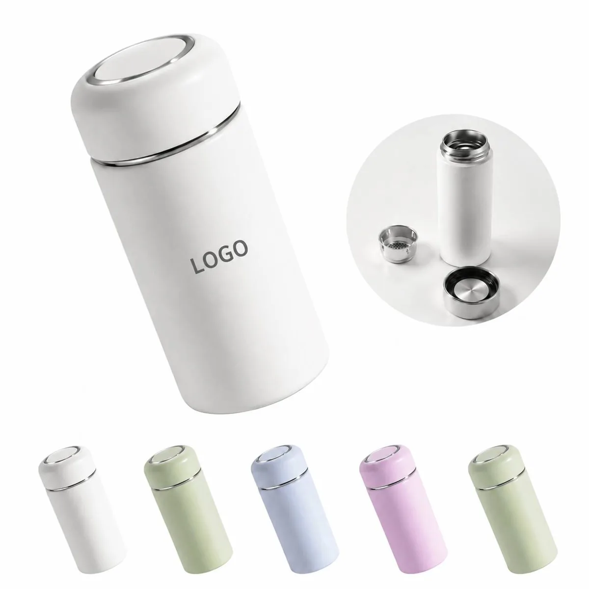 10 oz Leak-proof Vacuum Flask Stainless Steel Sports Water