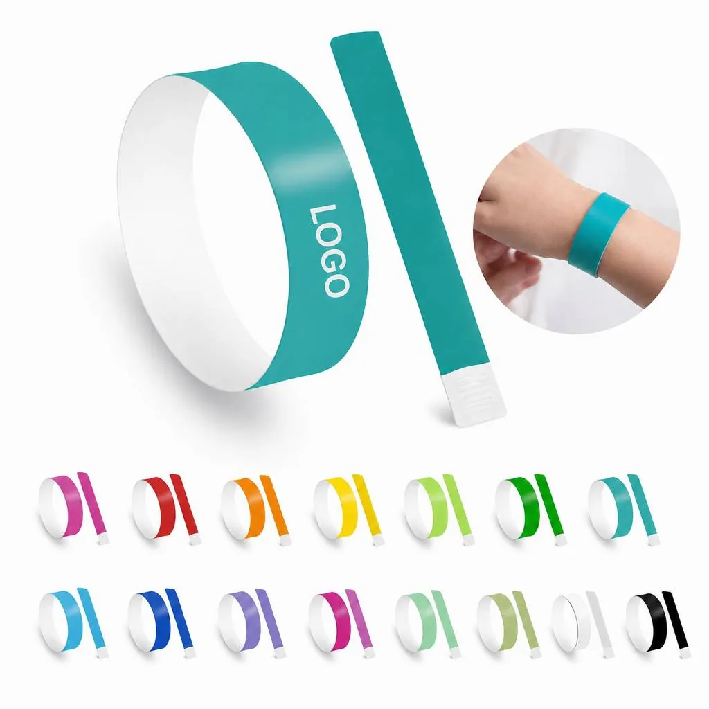 Waterproof Disposable Wristbands for Events & Access Control