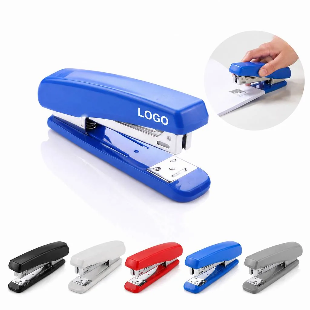 Durable Metal Office Stapler for 20 Sheets, Ergonomic Handle