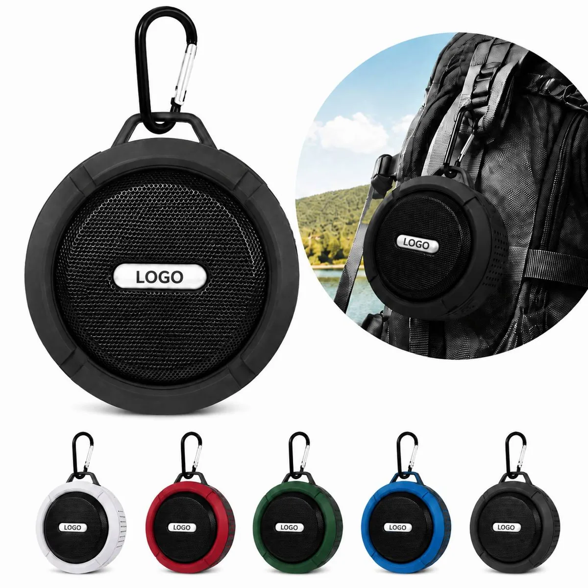 Outdoor Waterproof Wireless Camping Speaker with Added Functionality