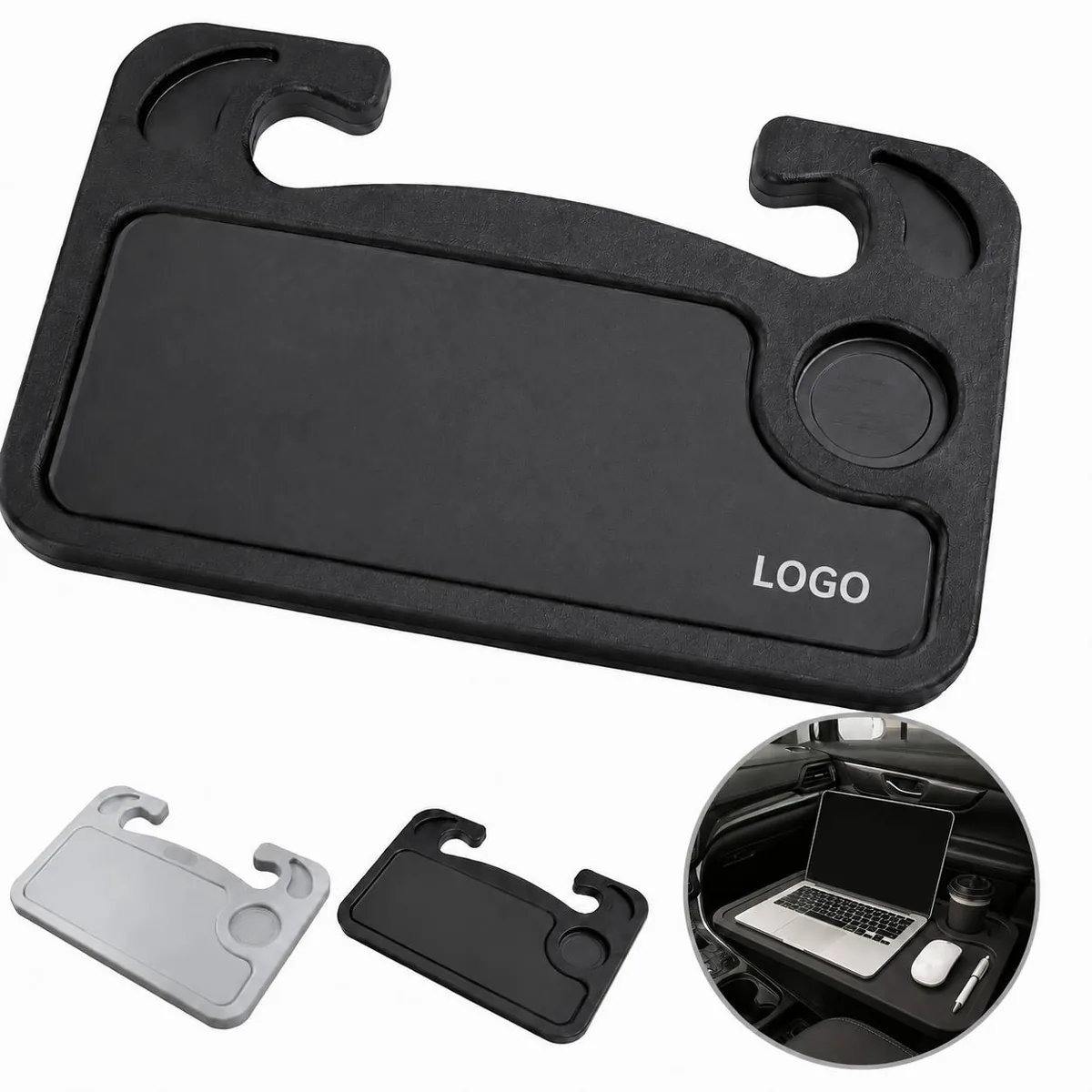 Durable ABS Steering Wheel Tray with Multi-Function