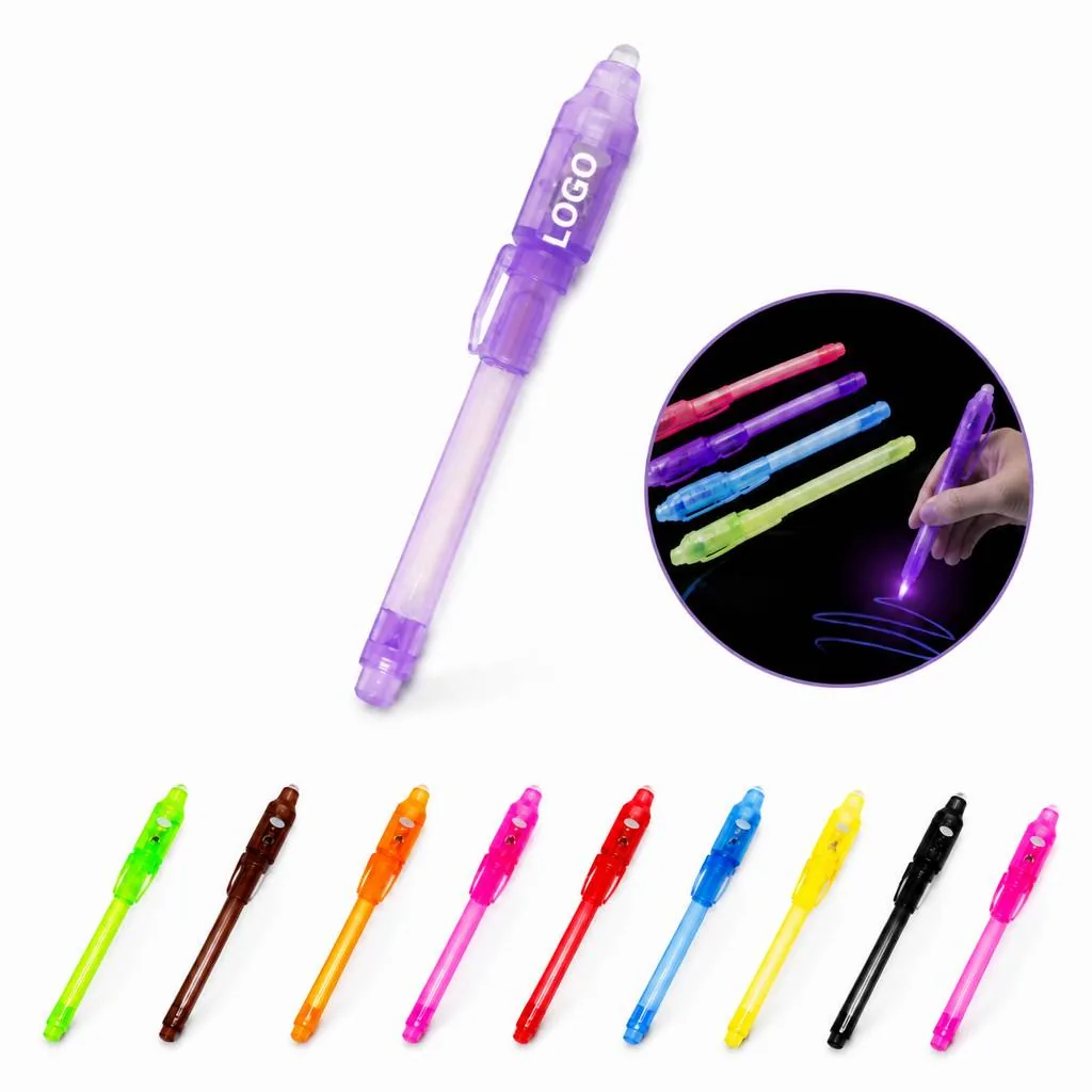 Invisible Ink Pen with UV Light for Secret Messages