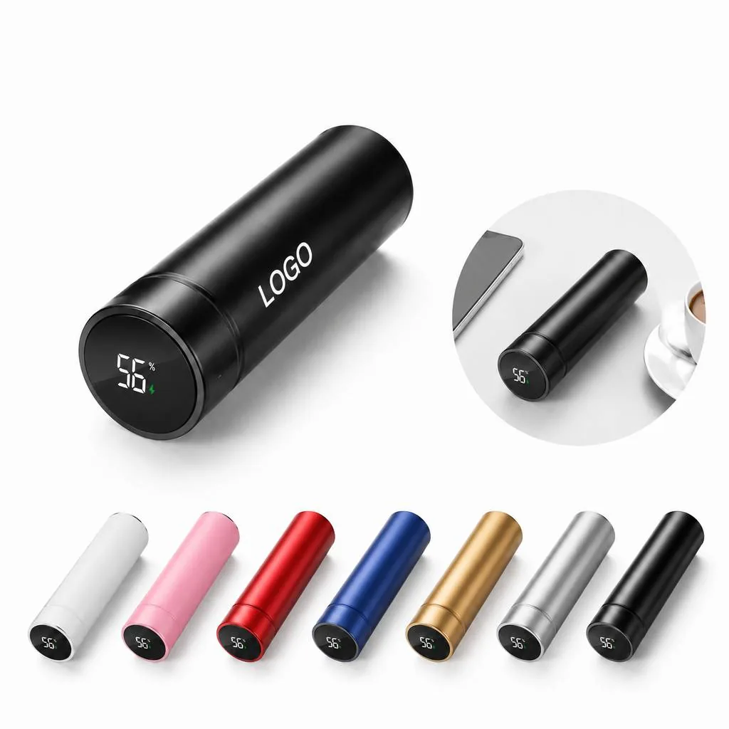 LED Temperature Display Water Bottle with Real-Time Reading