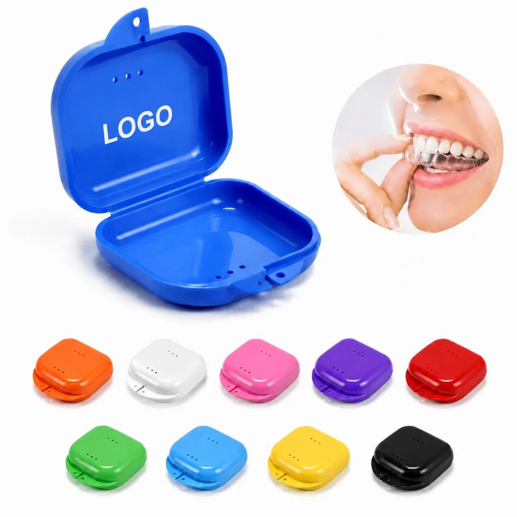 Ventilated Retainer Case with Airflow Holes for Dental