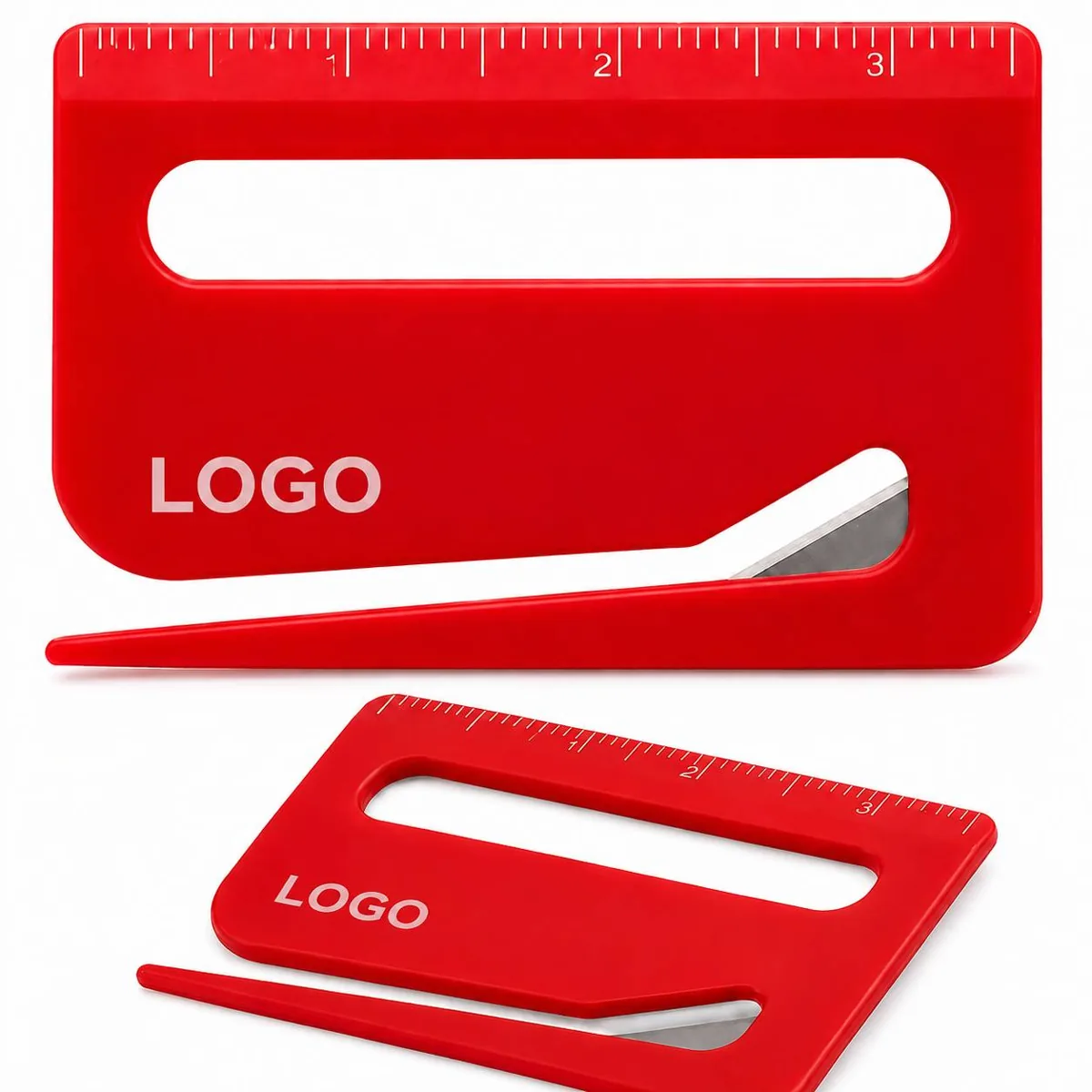 3-in-1 Letter Opener with Ruler & Magnifier for Office Use