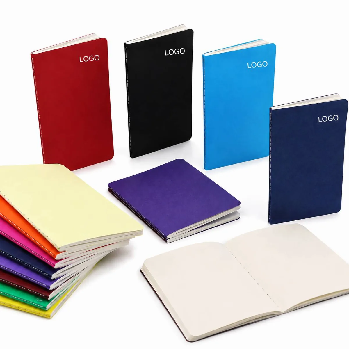 Colorful Mini Softcover Notebook for Everyday Note-Taking