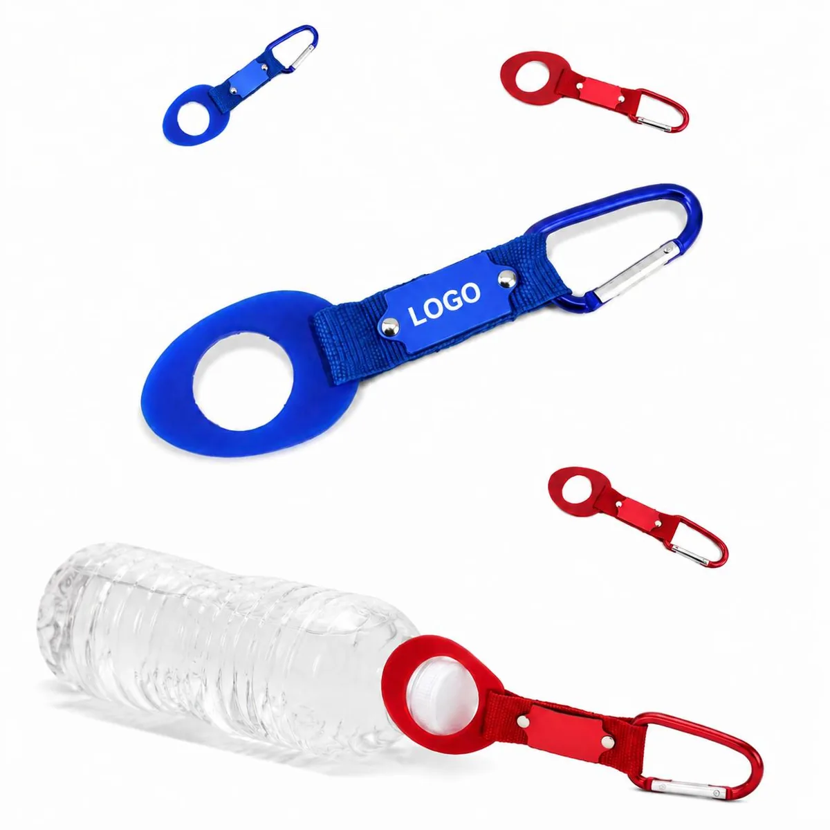 Water Bottle Holder Keychain with Secure Hook