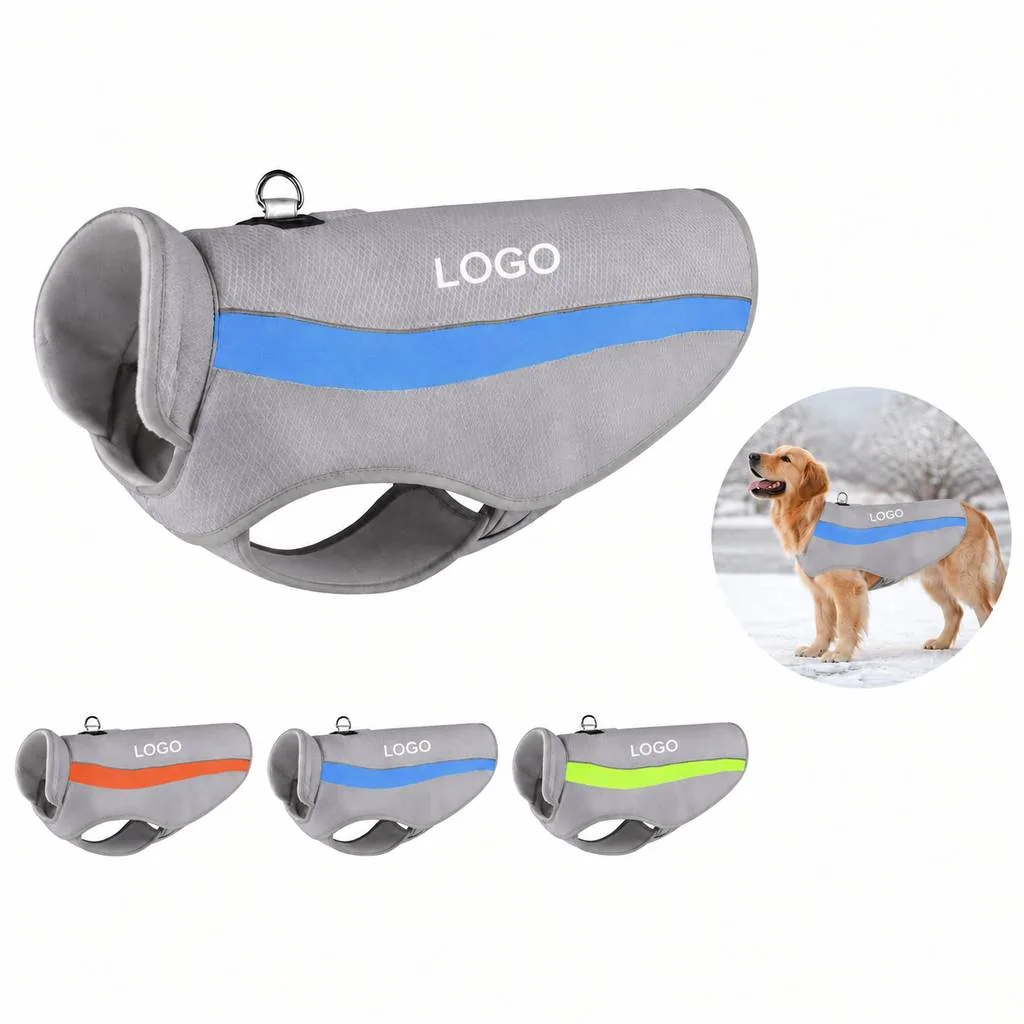 Waterproof Reflective Dog Raincoat with Adjustable Fit