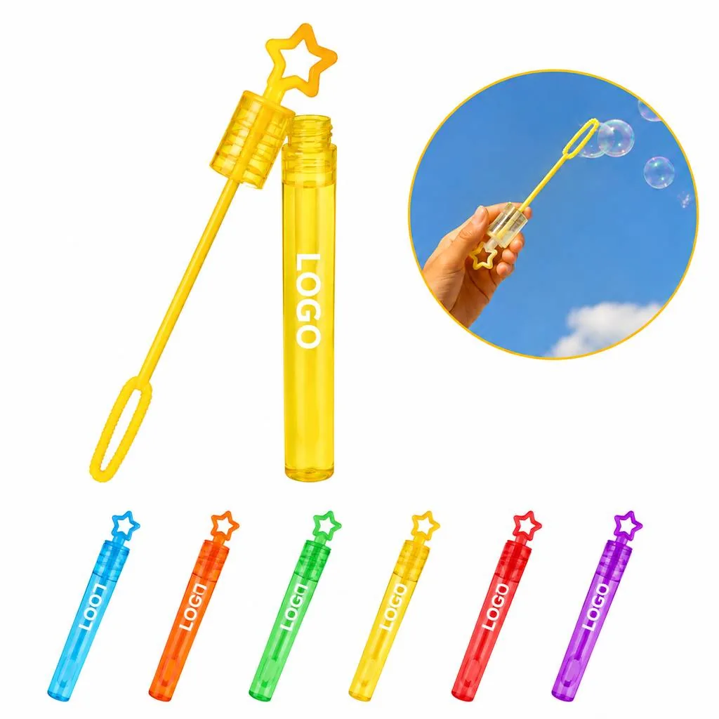 48Pc Star Bubble Wand Set for Kids Outdoor Party Play