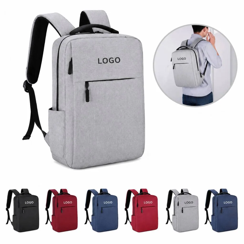 Water-Resistant Laptop Travel Backpack with USB