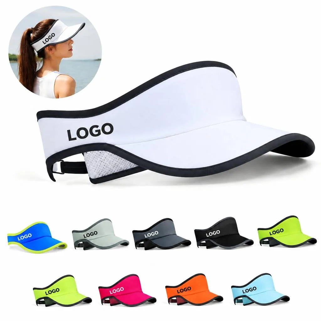 Adjustable Breathable Mesh Sports Sun Visor for Outdoor
