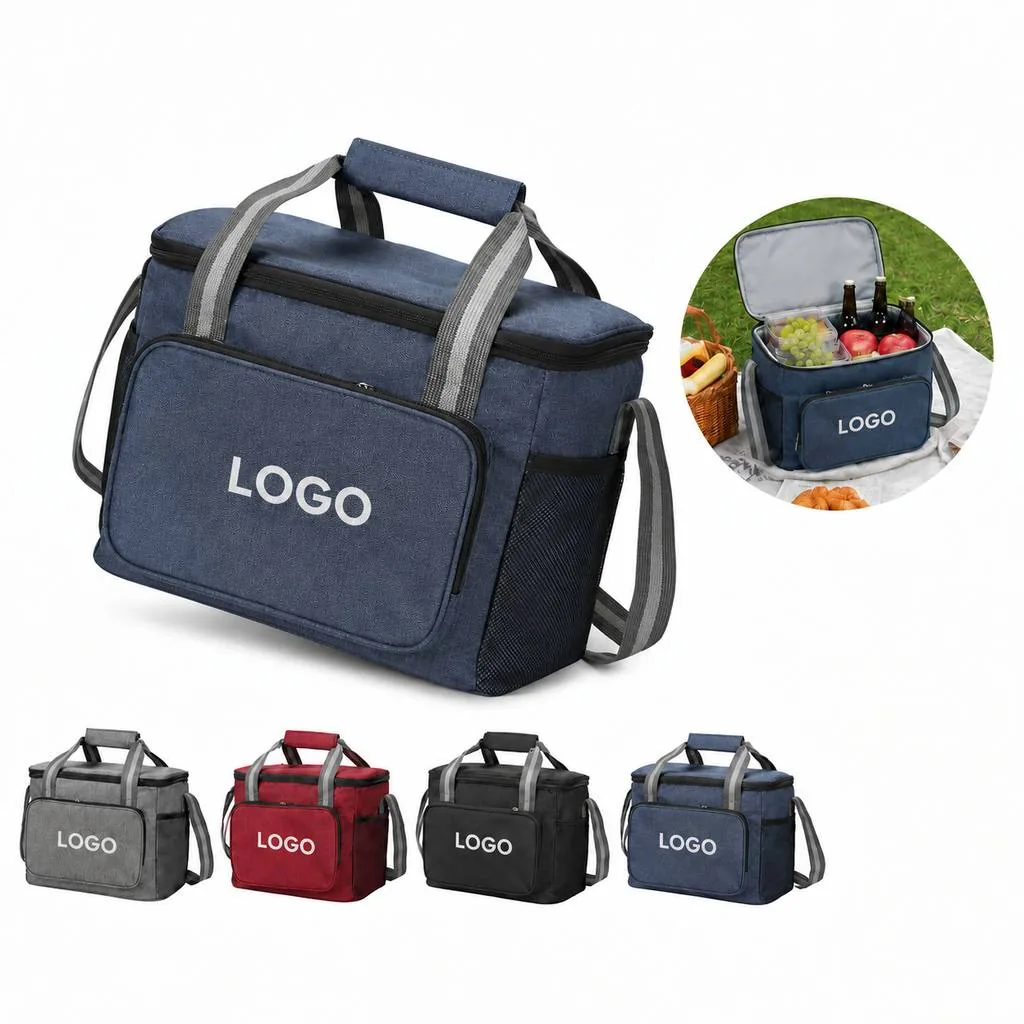 24-Can Insulated Cooler Bag for Picnics and Camping