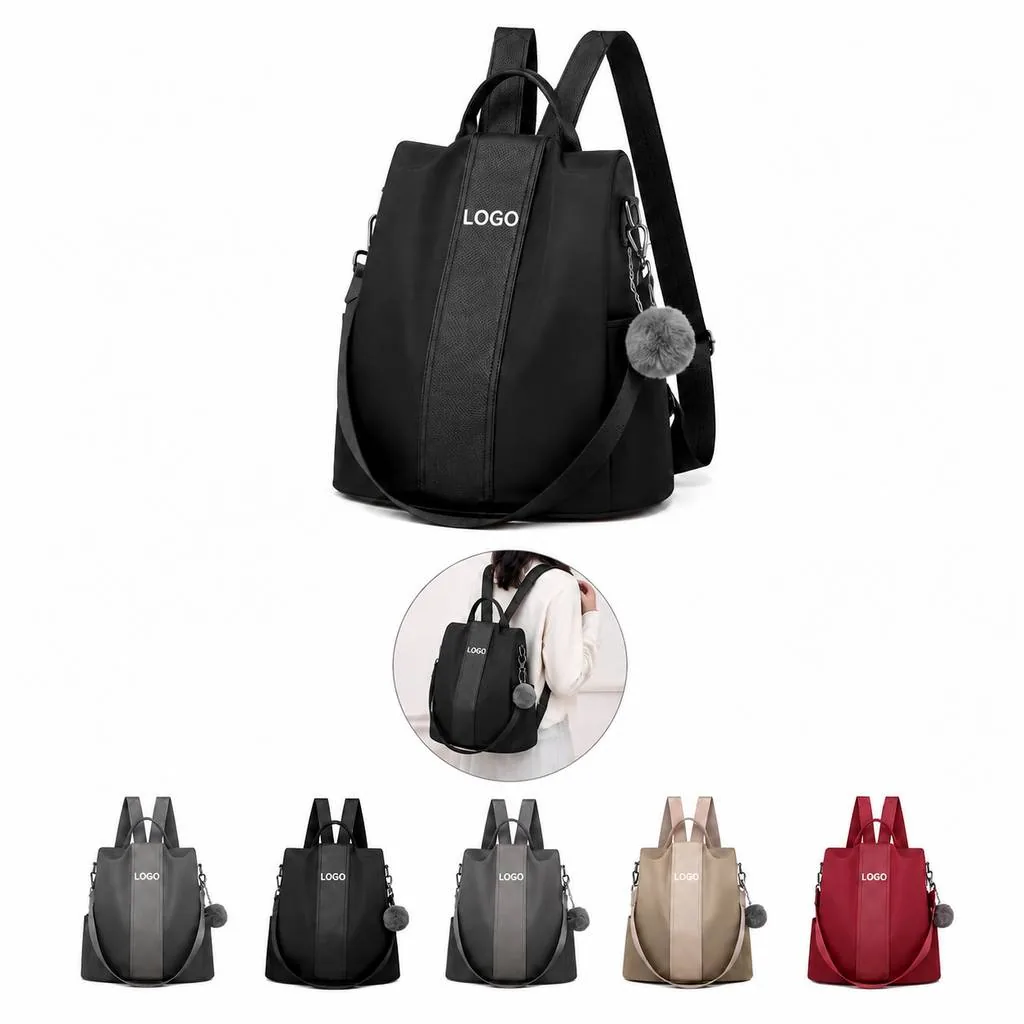 Water-Resistant Oxford Backpack for Commuting and Travel