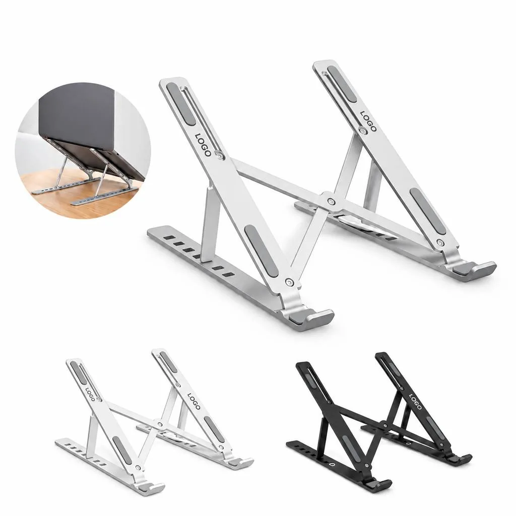 Portable Laptop Cooling Stand with Adjustable Height
