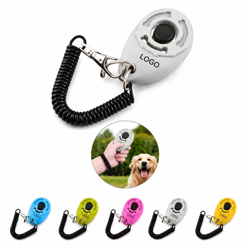 Pet Training Clicker with Wrist Strap, Compact Design