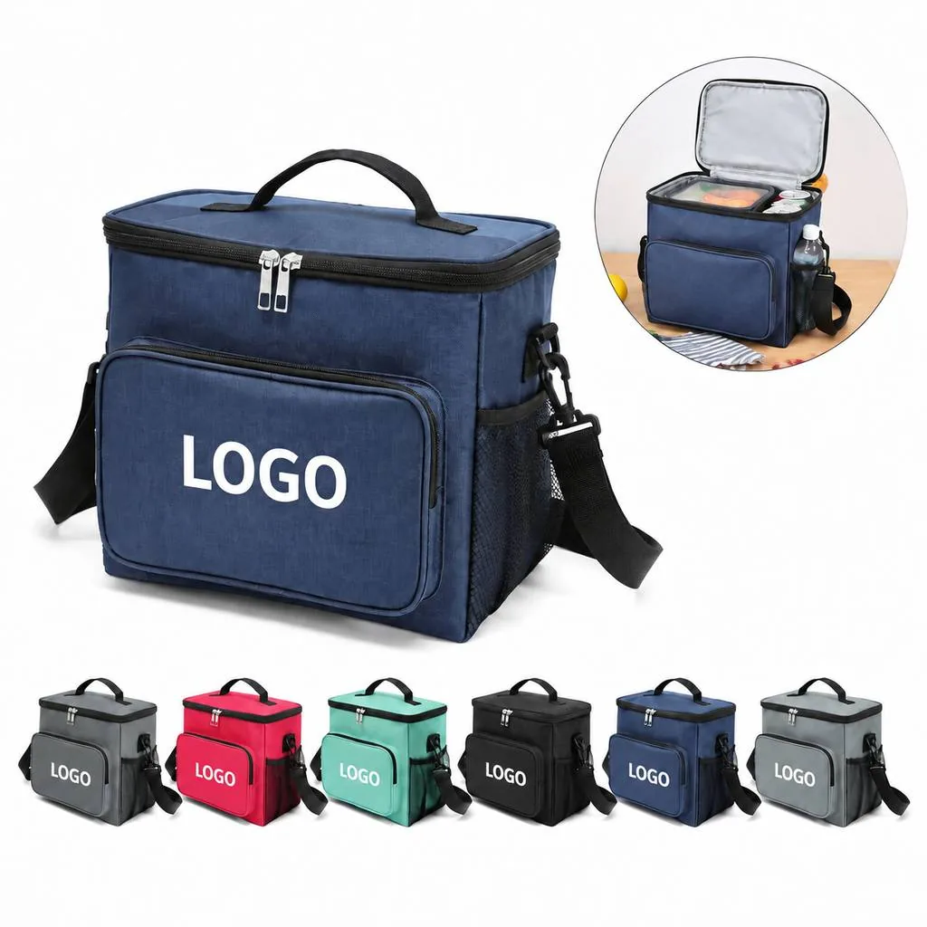 Thermal Insulated Cooler Tote for Food and Drinks