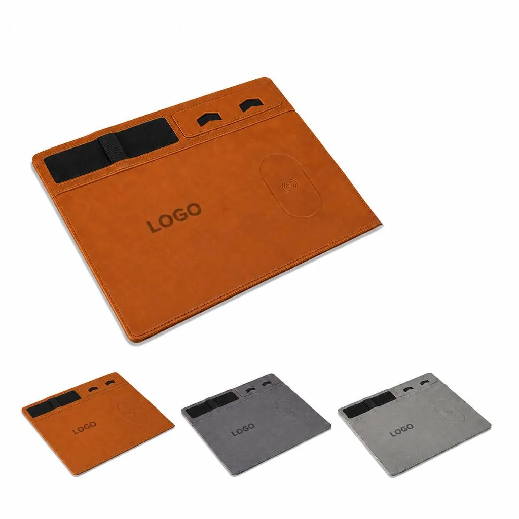 15W Wireless Charging Mouse Pad with Phone Holder