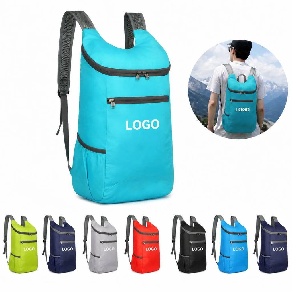 Water-Resistant Outdoor Hiking Backpack with Multi