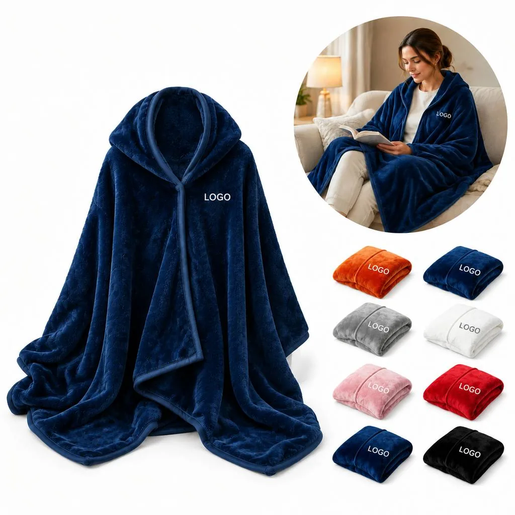 Lightweight Polyester Fleece Blanket for Travel and Camping
