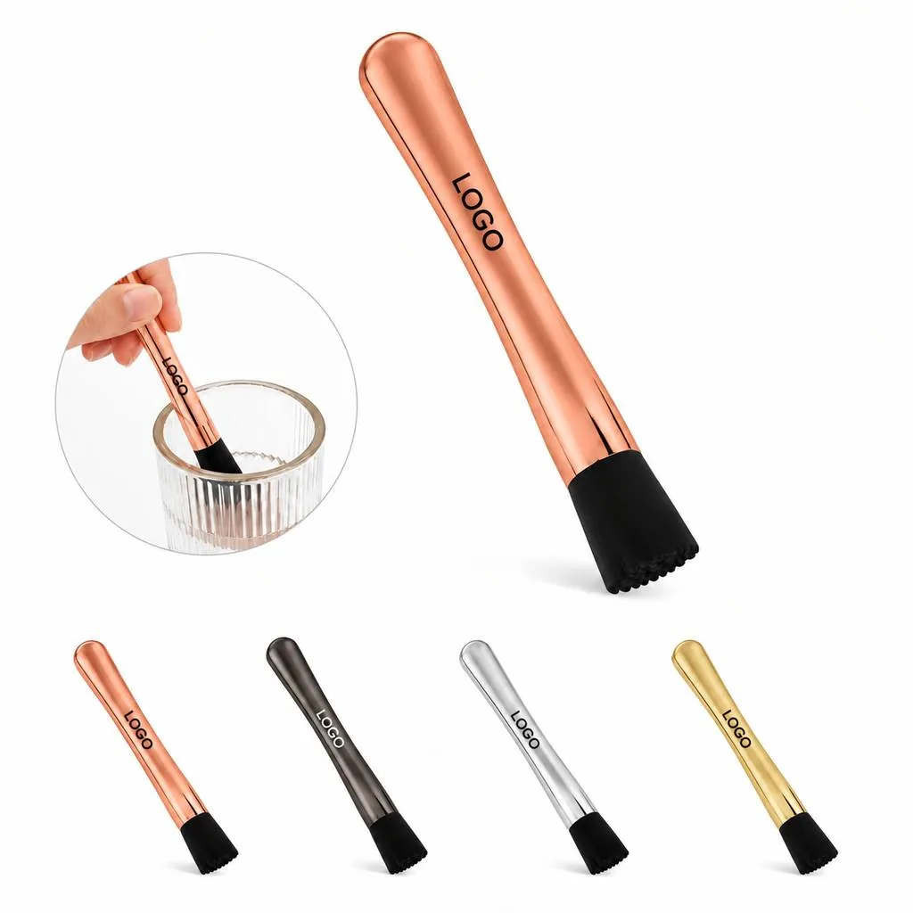 Stainless Steel Muddler for Cocktails and Mocktails