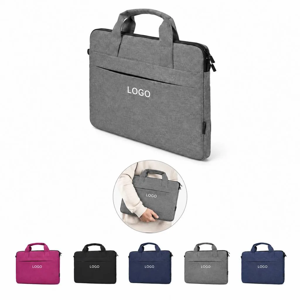 Water-Resistant Business Laptop Bag with Padded Compartments