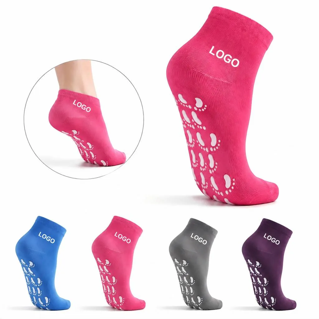 Anti-Slip Grip Socks for Yoga and Home Workouts