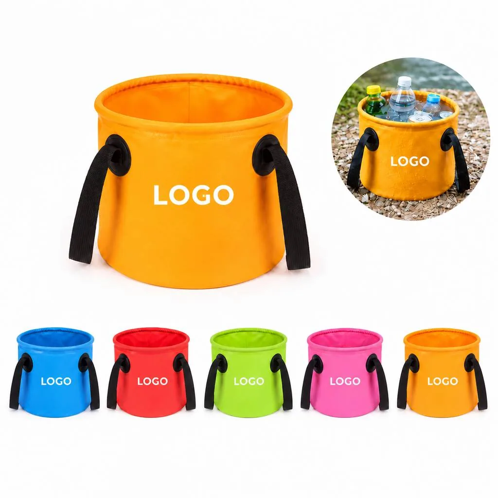 Portable Foldable 9L Fishing Bucket Waterproof