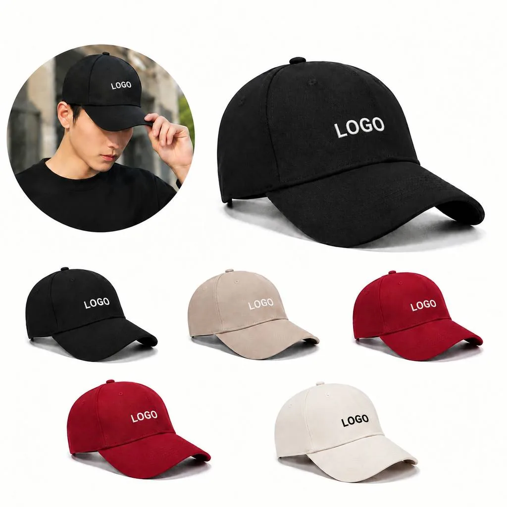 Kids Adjustable Snapback Baseball Cap with Curved Brim