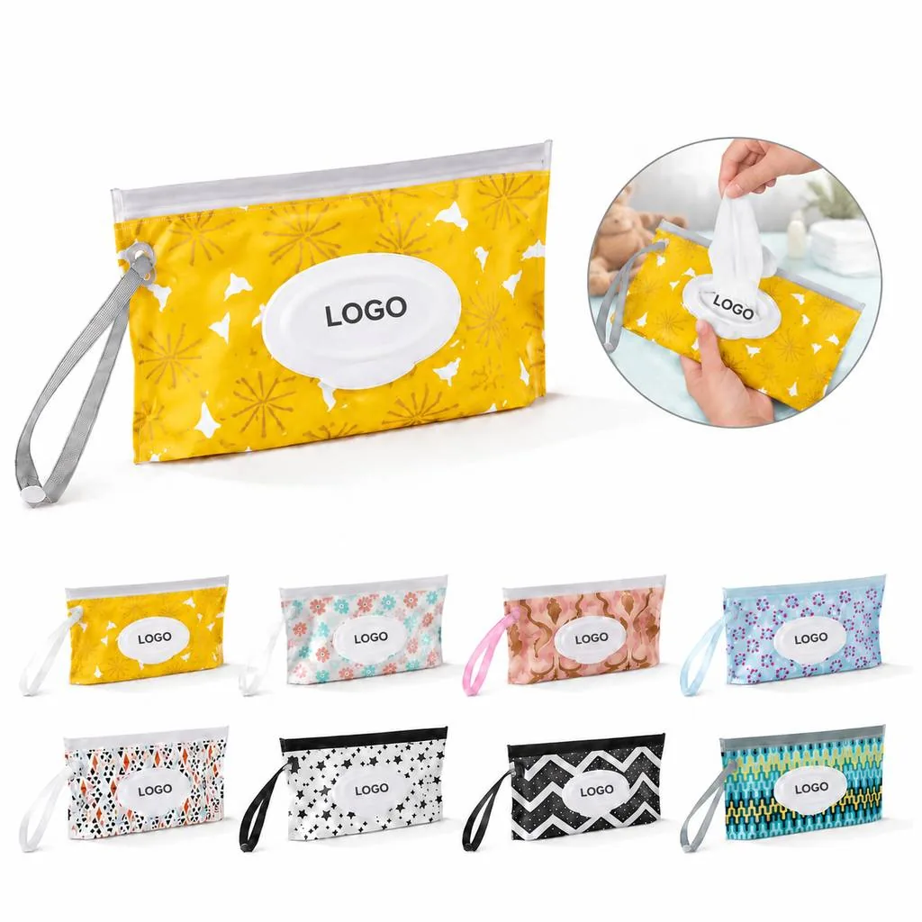 Baby Wipes Container with Weighted Lid and Airtight Seal