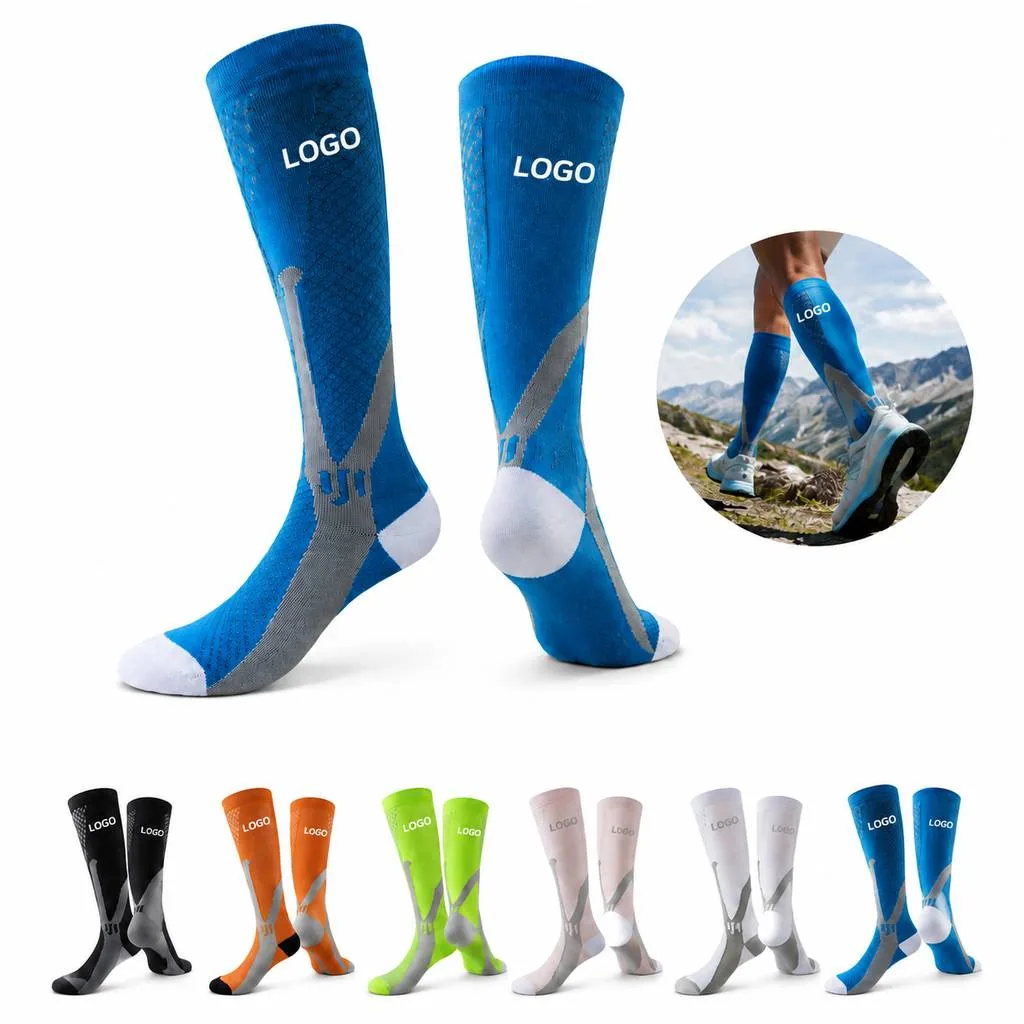 Graduated Support Socks for Circulation and Recovery