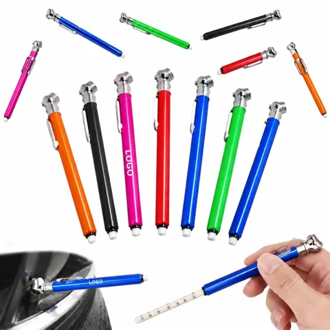 Aluminum Pencil Tire Gauge 10-50 PSI for Car, Truck