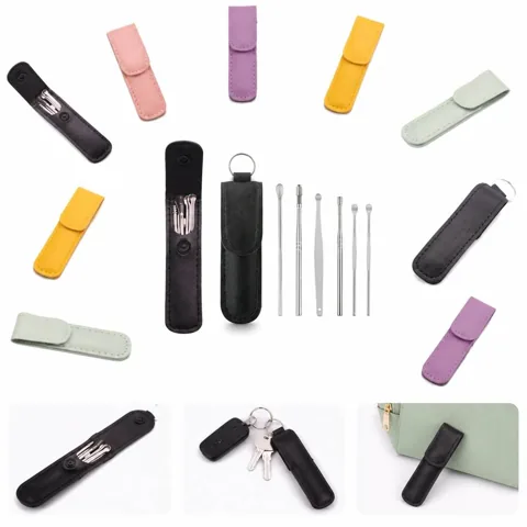 Portable Ear Care Kit with Safe Rounded Tip 2