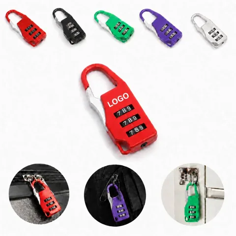 Digit Alloy Resettable Combination Padlock for Locker, Gym 1