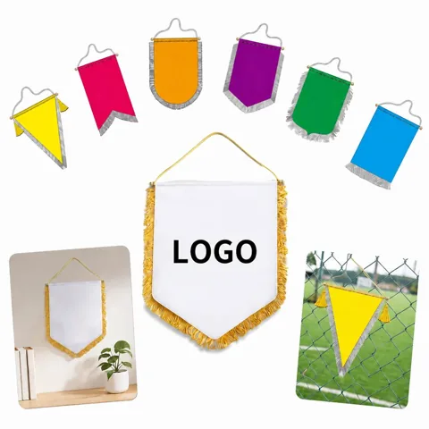 12x18 Inch V-Cut Fringe Satin Podium Award Banner