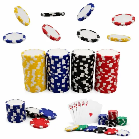 Custom Composite Poker Chips for Home Casino Games 2