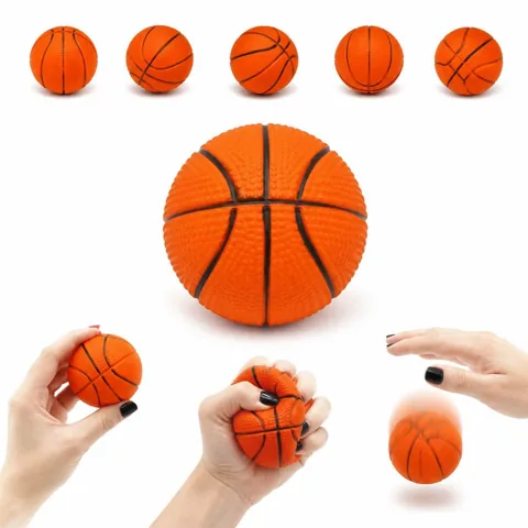 Foam Basketball Stress Ball 2.75 Inch Squeeze Toy 2