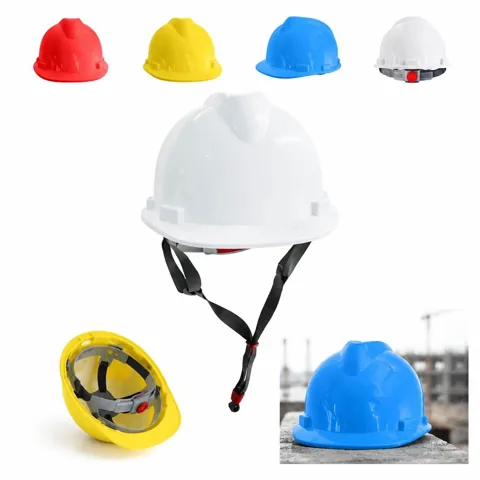 HDPE Full Brim Safety Helmet with Adjustable Suspension 2