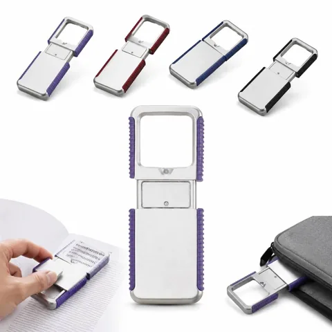 LED Pocket Magnifier with Bright Illumination for Close-Up 2