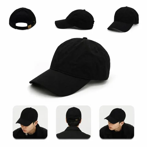 Unstructured Cotton Twill Baseball Cap with Adjustable Strap 2