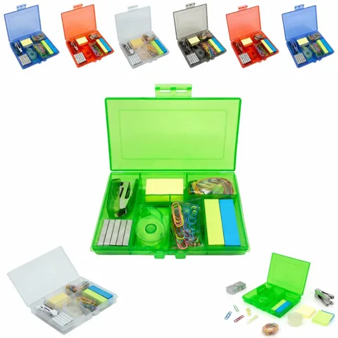 Multifunctional Stationery Organizer Set with Stapler 2