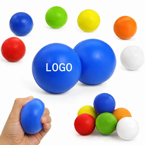 Soft PU Stress Ball Squeeze Toy for Anxiety Relief