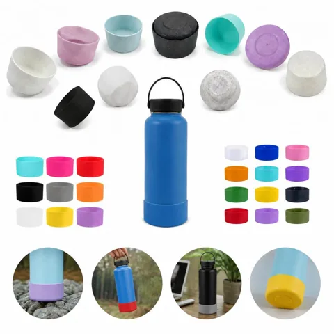 Non-Slip Silicone Bottle Boot, 3 Inch Protective Cover 2