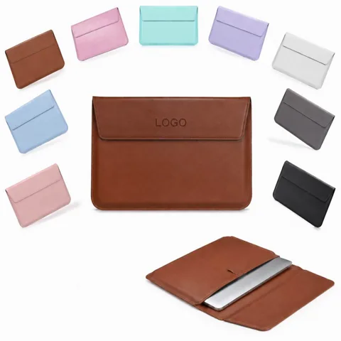 2-in-1 Foldable Laptop Stand Case Sleeve with Built-in