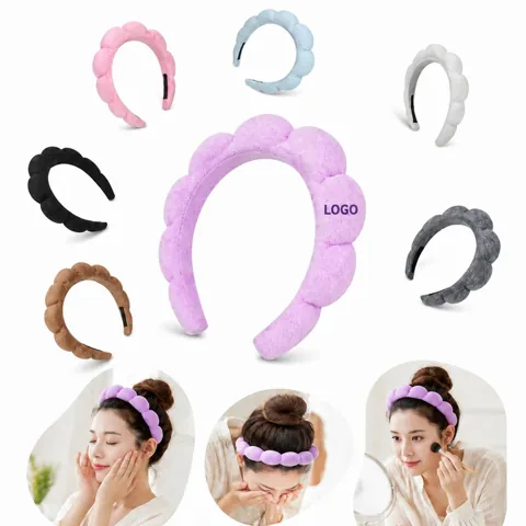 Soft Sponge Cloud Headband for Hair Styling