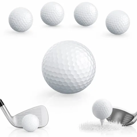 Titanium Mesh Golf Ball, 2-Layer Surlyn Cover for Distance 2