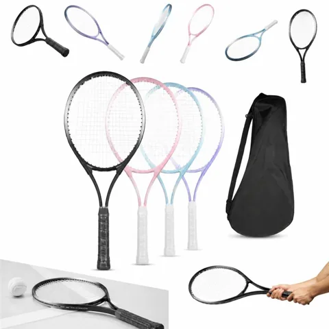 27in Lightweight Tennis Racquet for Beginners, Easy Control 2