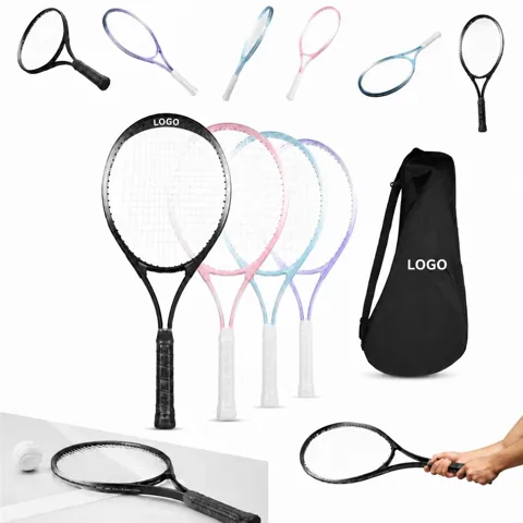 27in Lightweight Tennis Racquet for Beginners, Easy Control 1