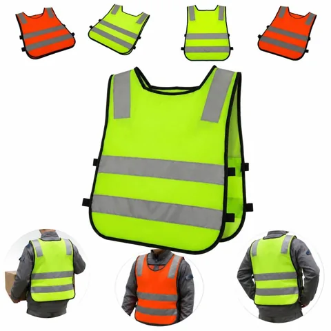 Kids Reflective Safety Vest High Visibility Night Outdoor 2