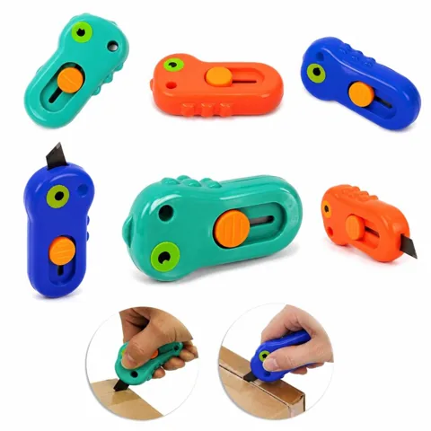Dinosaur Mini Utility Knife with Retractable Stainless 2